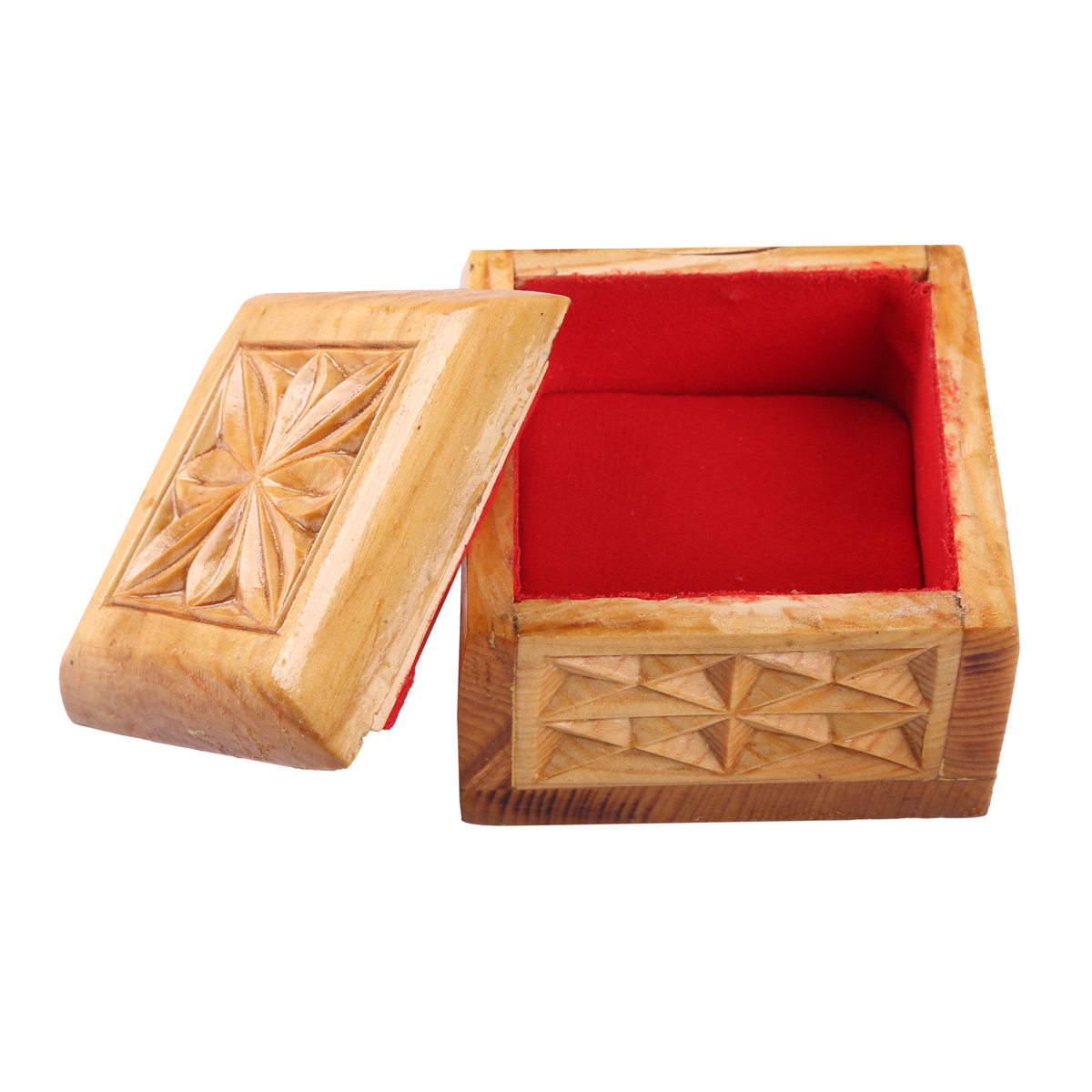 Wooden Ring Box | Mini Crafted Ring Box