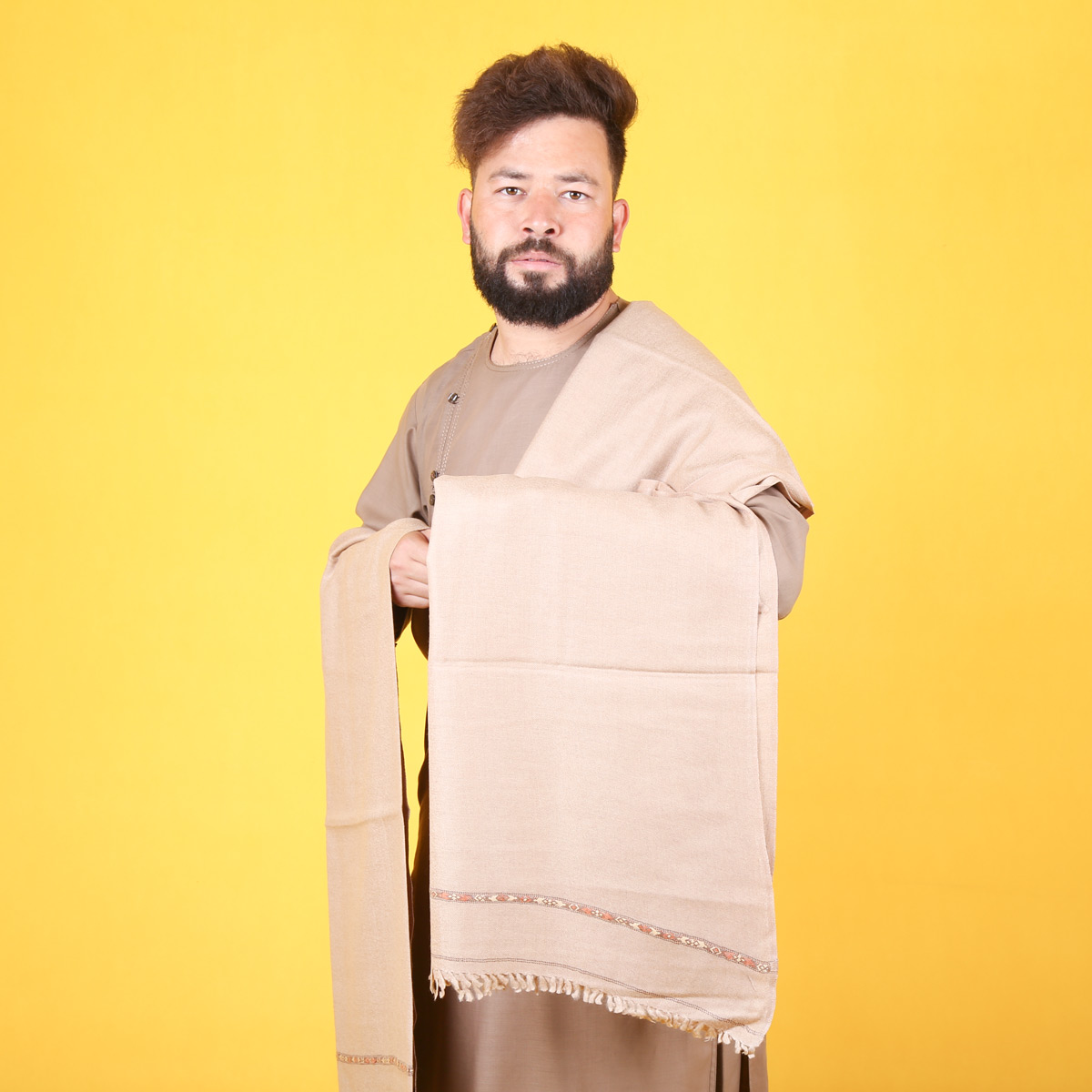Woolen Winter Wear Men's Pato | Handmade Men's Shawl