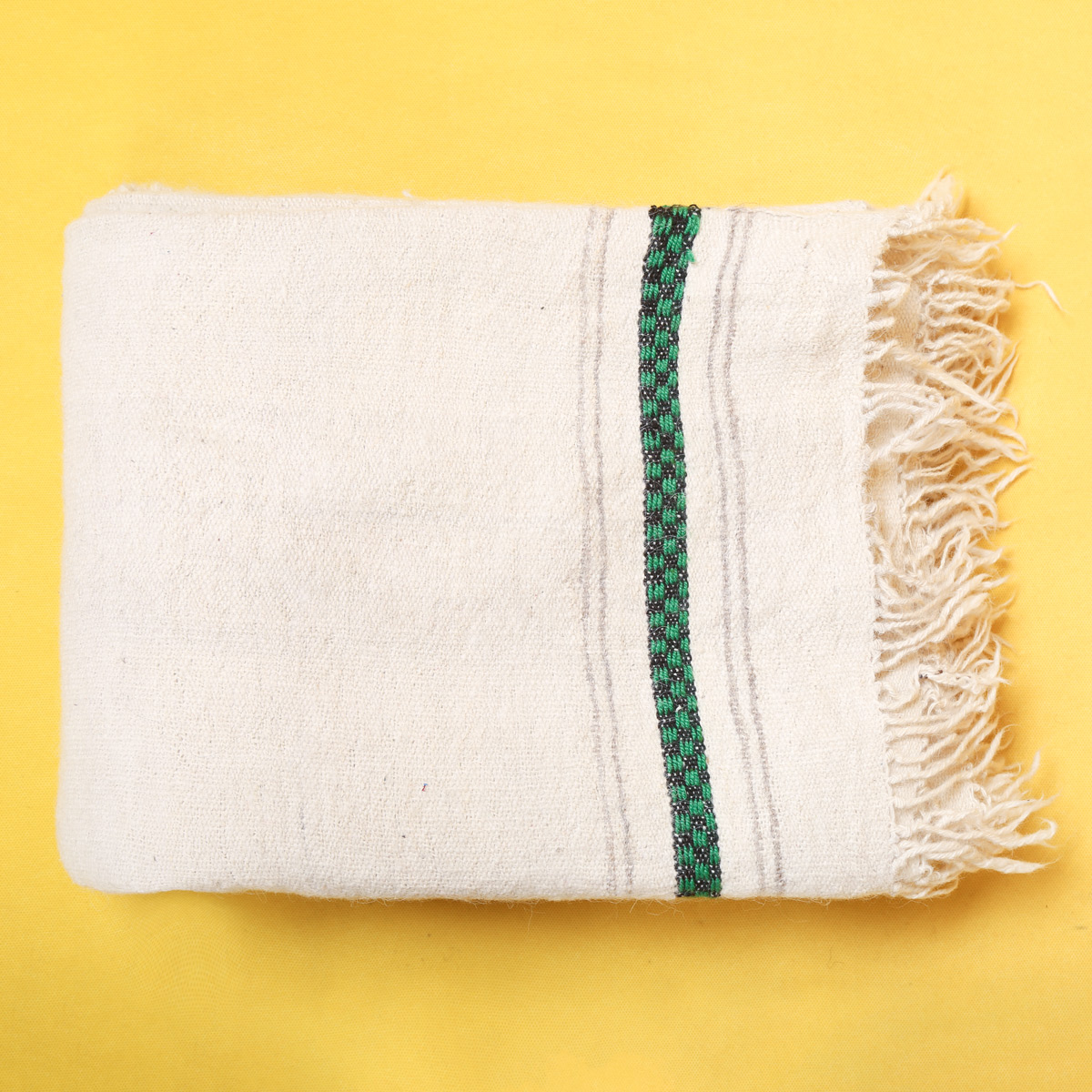 Cream Winter Wear Men's Shawl | Pato 