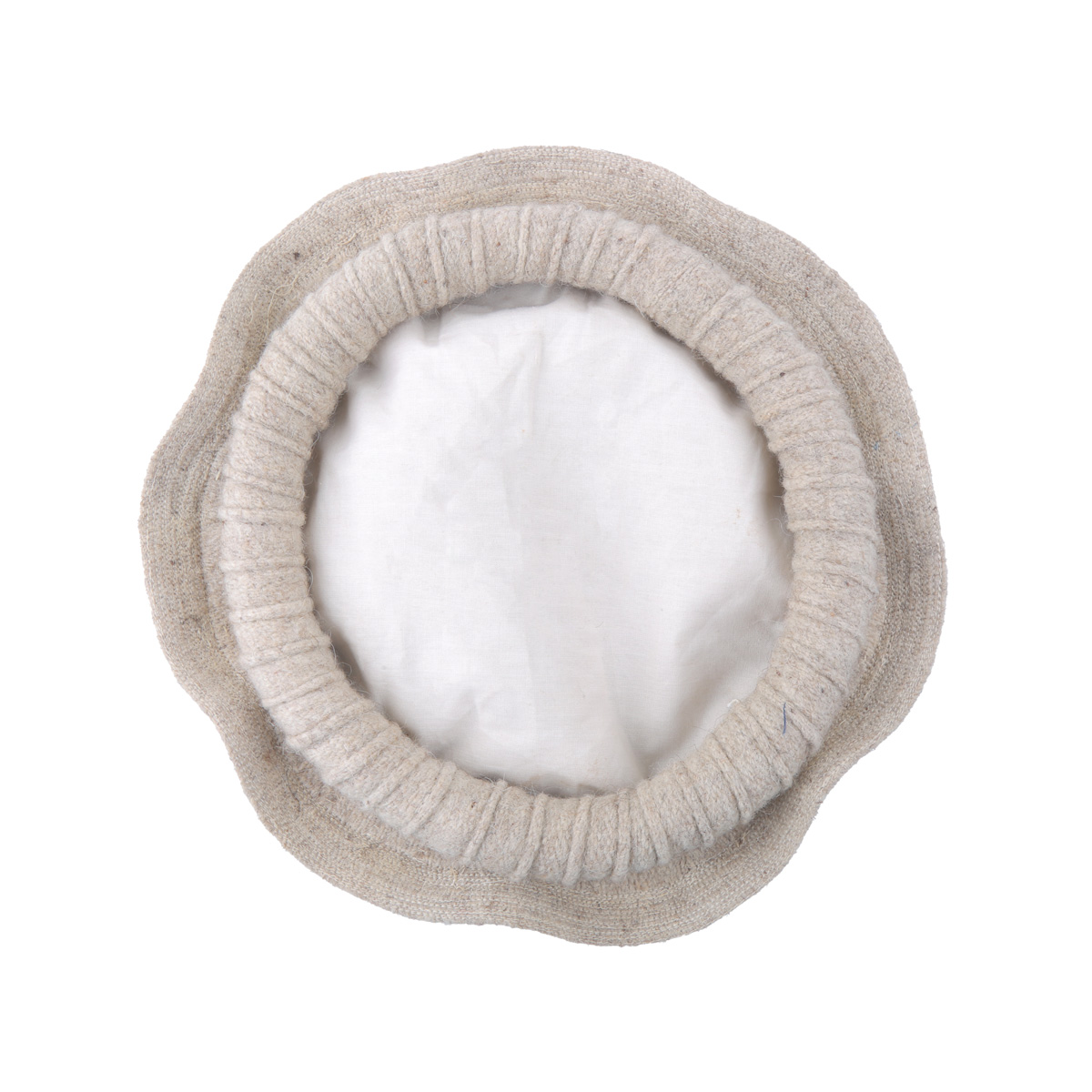 White Khost Pakol | Woolen Casual Wear Hat
