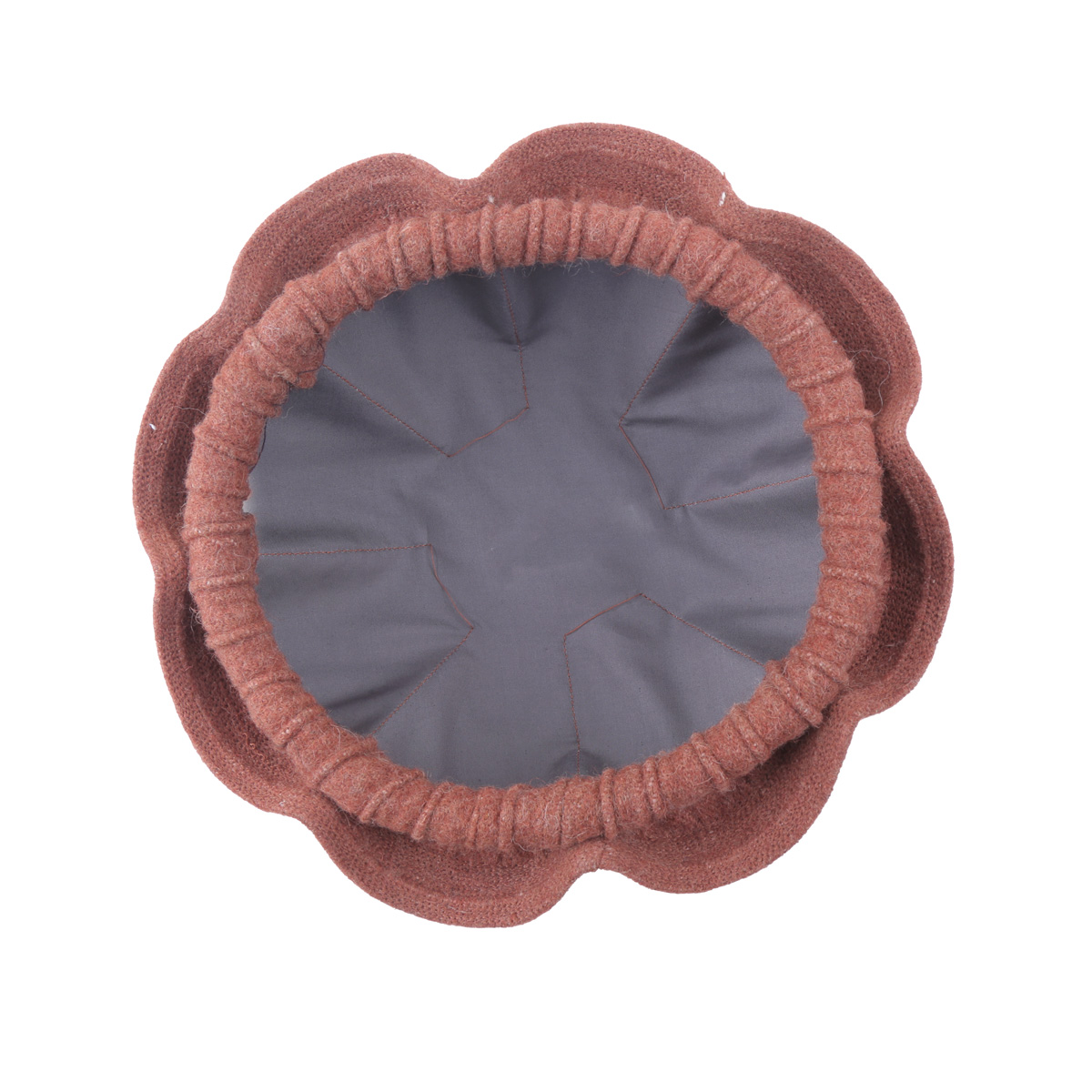 Indian Red Khost Pakol | Woolen Casual Wear Hat
