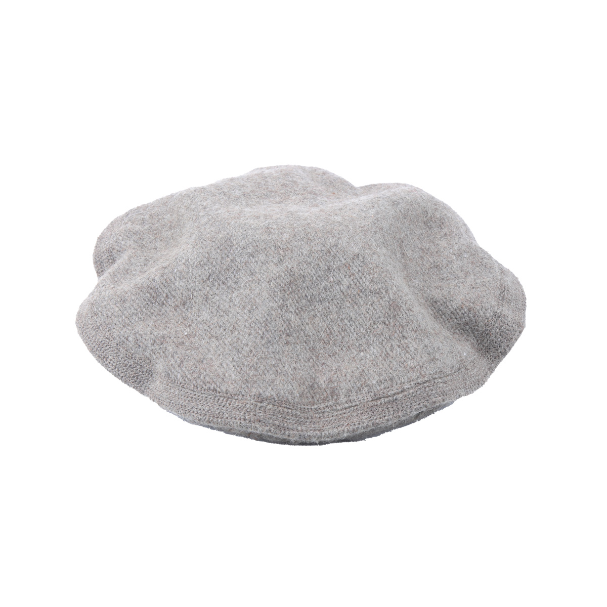 Gray Beret Style Khost Pakol | Woolen Casual Wear Hat