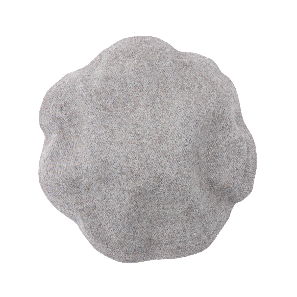Gray Beret Style Khost Pakol | Woolen Casual Wear Hat