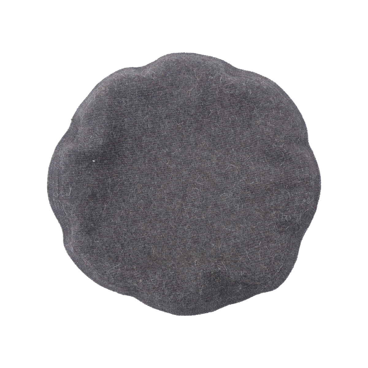 Dark Gray Nuristani Beret Style Pakol Hat | Woolen Casual Wear Hat