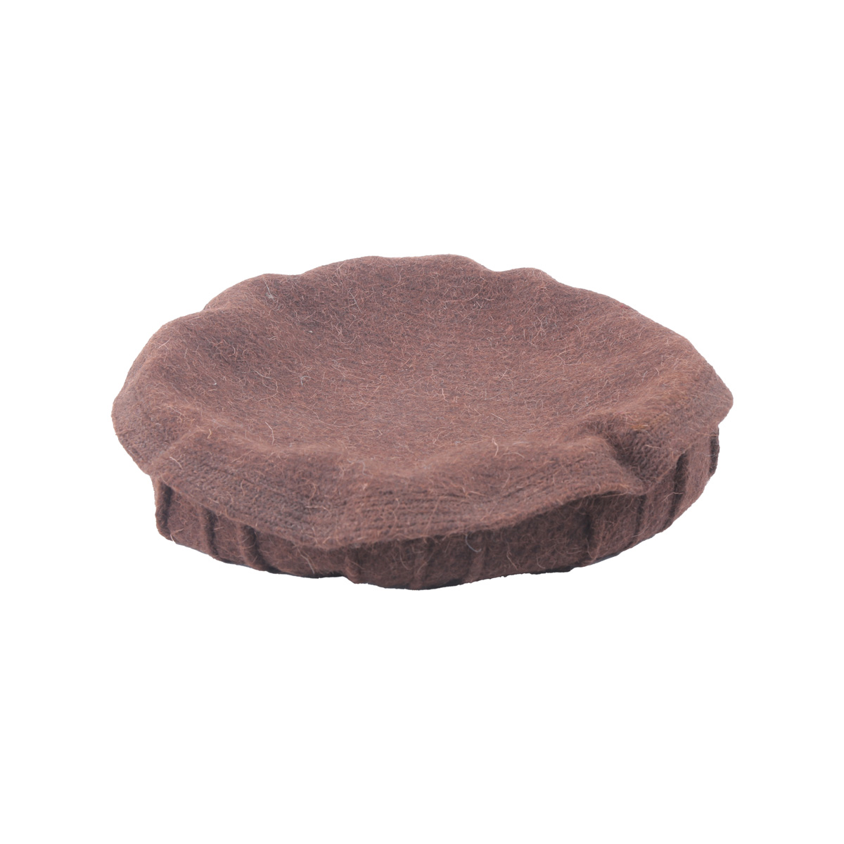 Dark Brown Nuristani Pakol | Beanie Authuntic Beret Hat