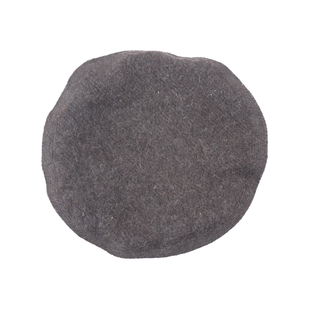 Dark Gray Nuristani Pakol | Woolen Casual Wear Beret Style Hat