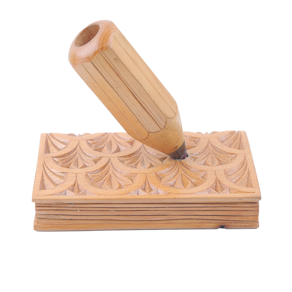 Archa Wooden Pen Holder | Handcrafted Pencil Figure Stand