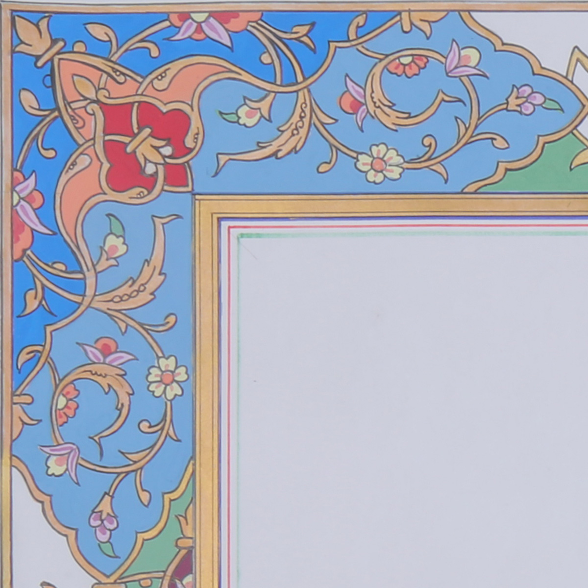 Mandala Frame Artwork | Rectangle Miniature Frame Artwork