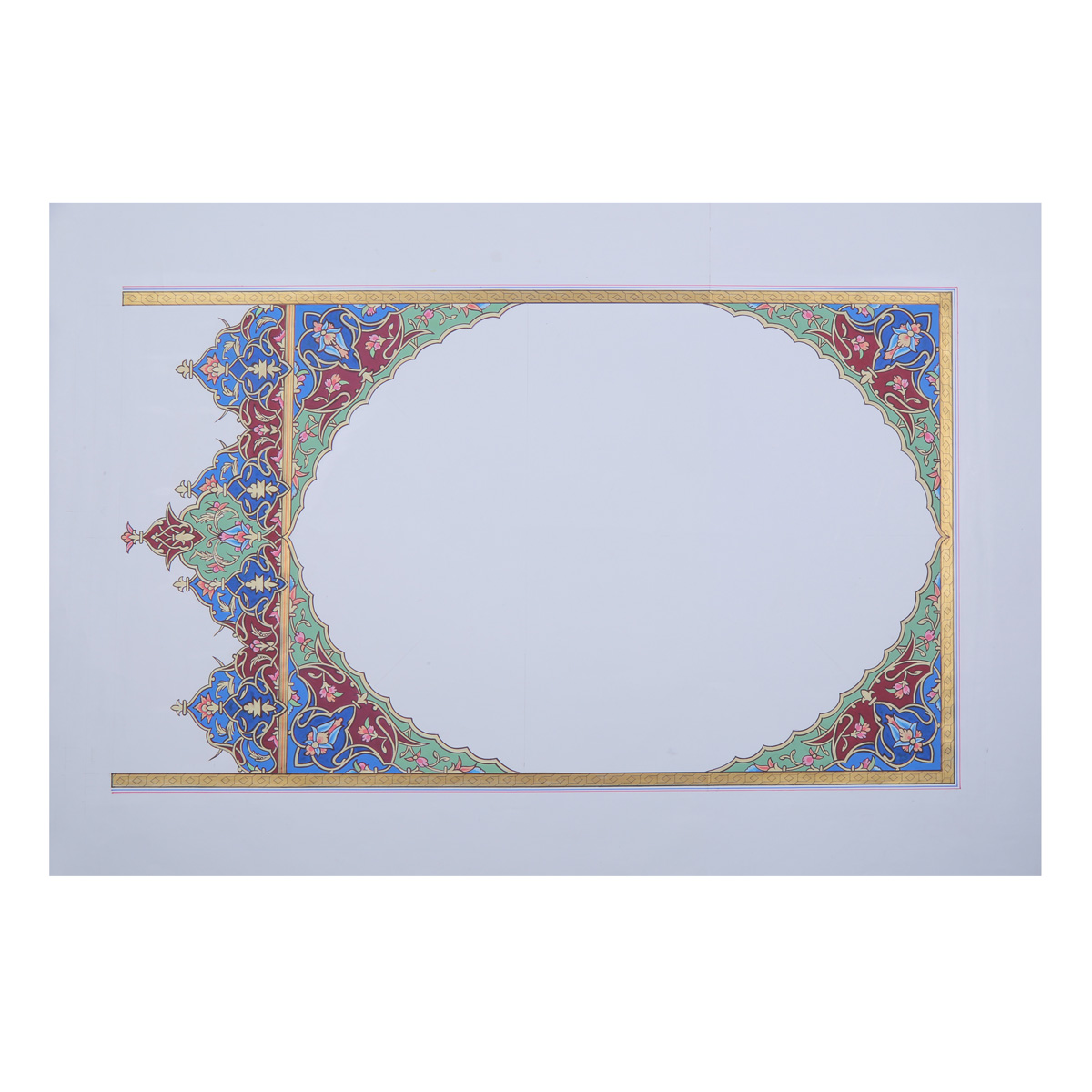Frame Accent and Crown | Miniature Frame Border