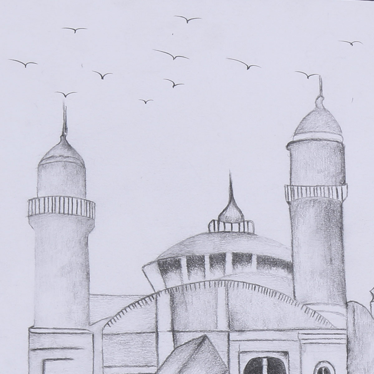 Shah Do Shamshira Sketch Painting | Wall-Hanging Artwork