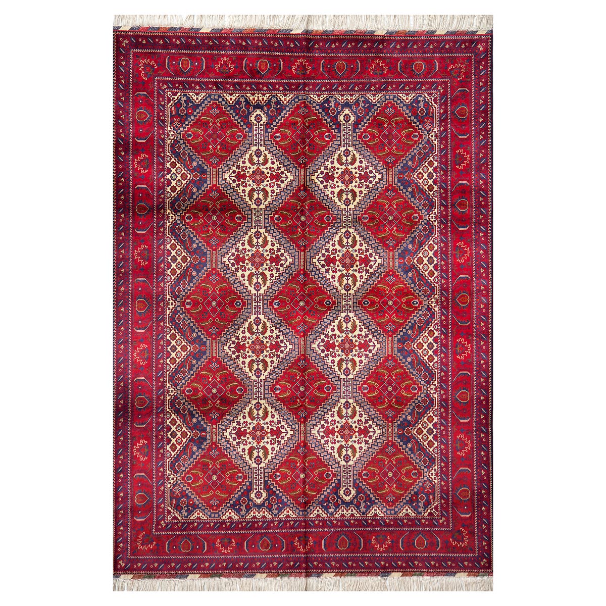 Yosouf Bahaye Design Beljec Handwoven Area Rug | 9' 5" X 6' 5"