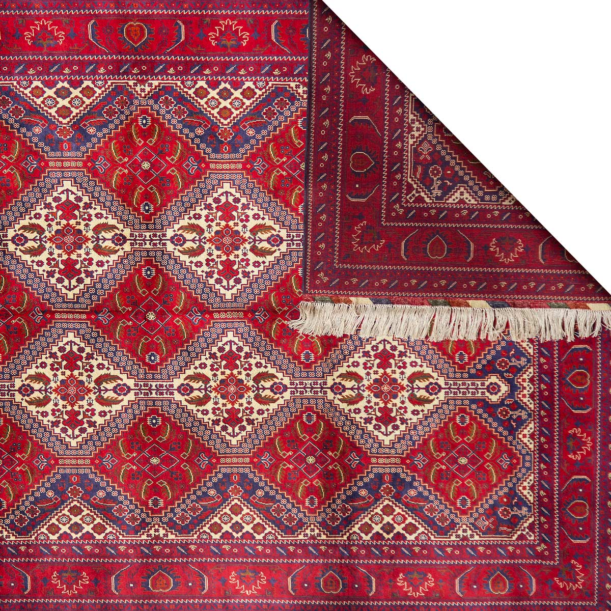 Yosouf Bahaye Design Beljec Handwoven Area Rug | 9' 5" X 6' 5"