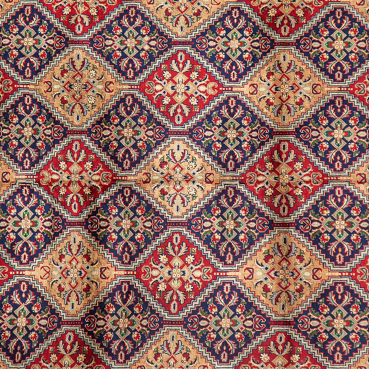 Yosouf Bahaye Design  Beljik Mazari Handwoven Rug | 8' 1" X 5' 3"