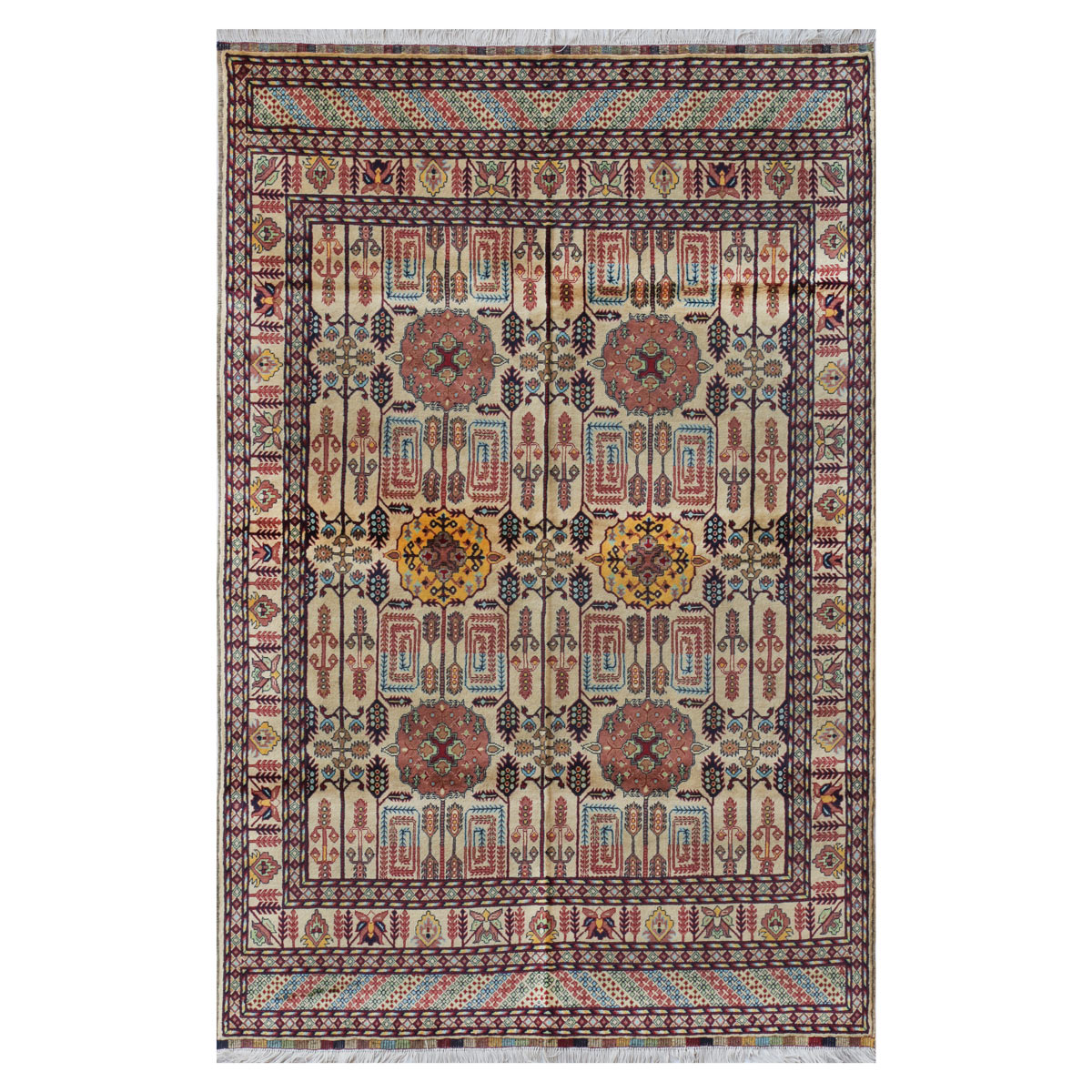Gandomi Handwoven Carpet | 7' 2" X 4' 9"