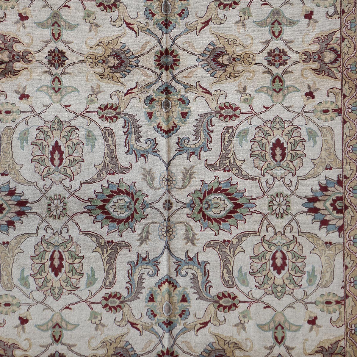Wood Design Handwoven Traditional Area Rug | 10' 8" X 6' 5"