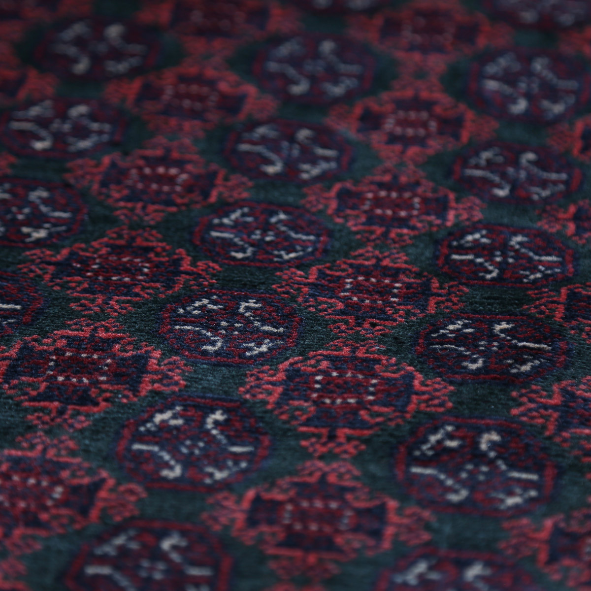Mawri Design  Original Afghan Handmade Carpet | 6' 3" X 5' 1"