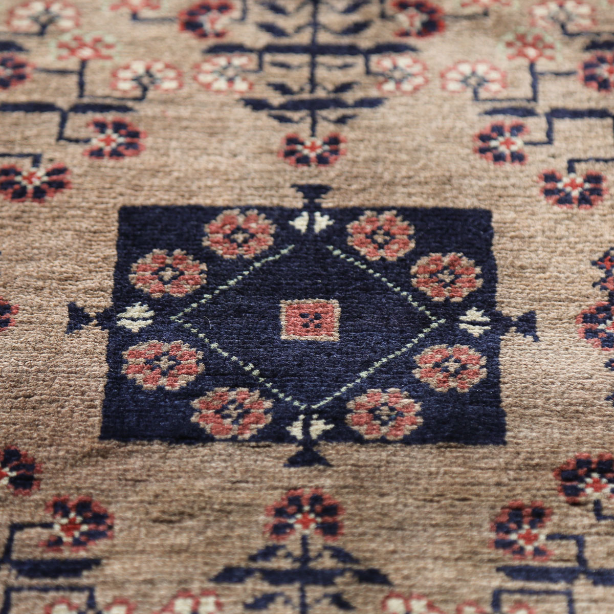 Bukhara Design Afghan New Handmade Carpet | 6' 6" X 5' 0" 