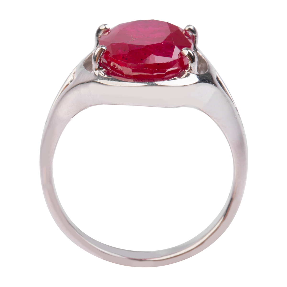 Oval Cut Ruby Gemstone Jewelry Set | Women Pendant Earring and Ring  