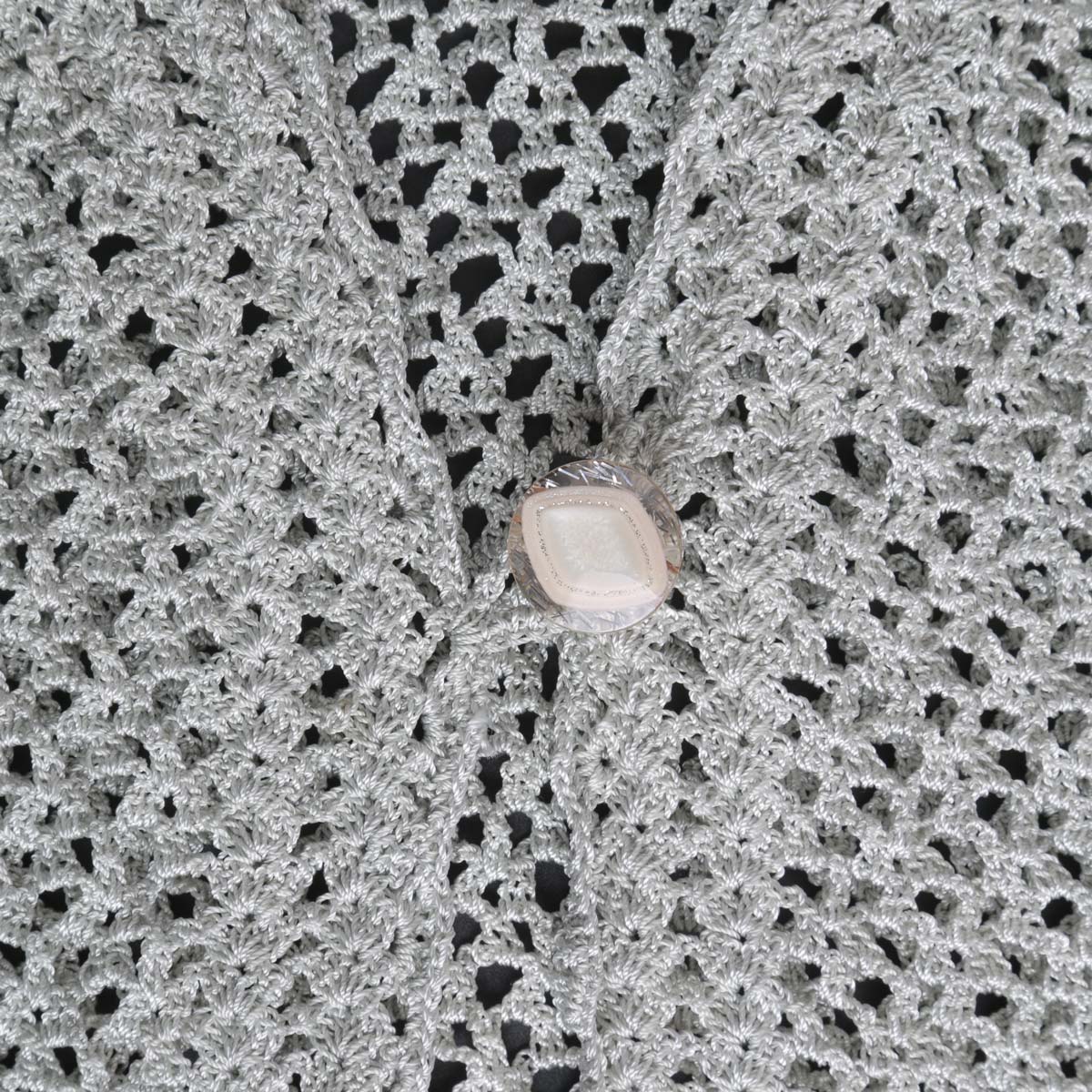 Sleeveless Hand-Knitted Vest | Gray Women's Sweater