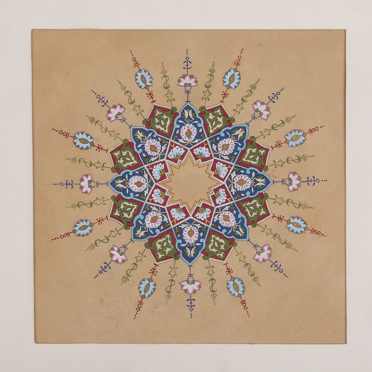 Colorful Mandala Artwork | Floral Hand Drawn Mandala Art