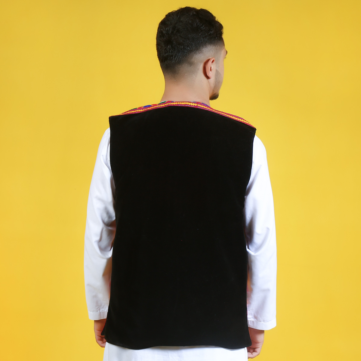 Hand Stitched Men Waistcoat | Embroidered Men's Party Wear