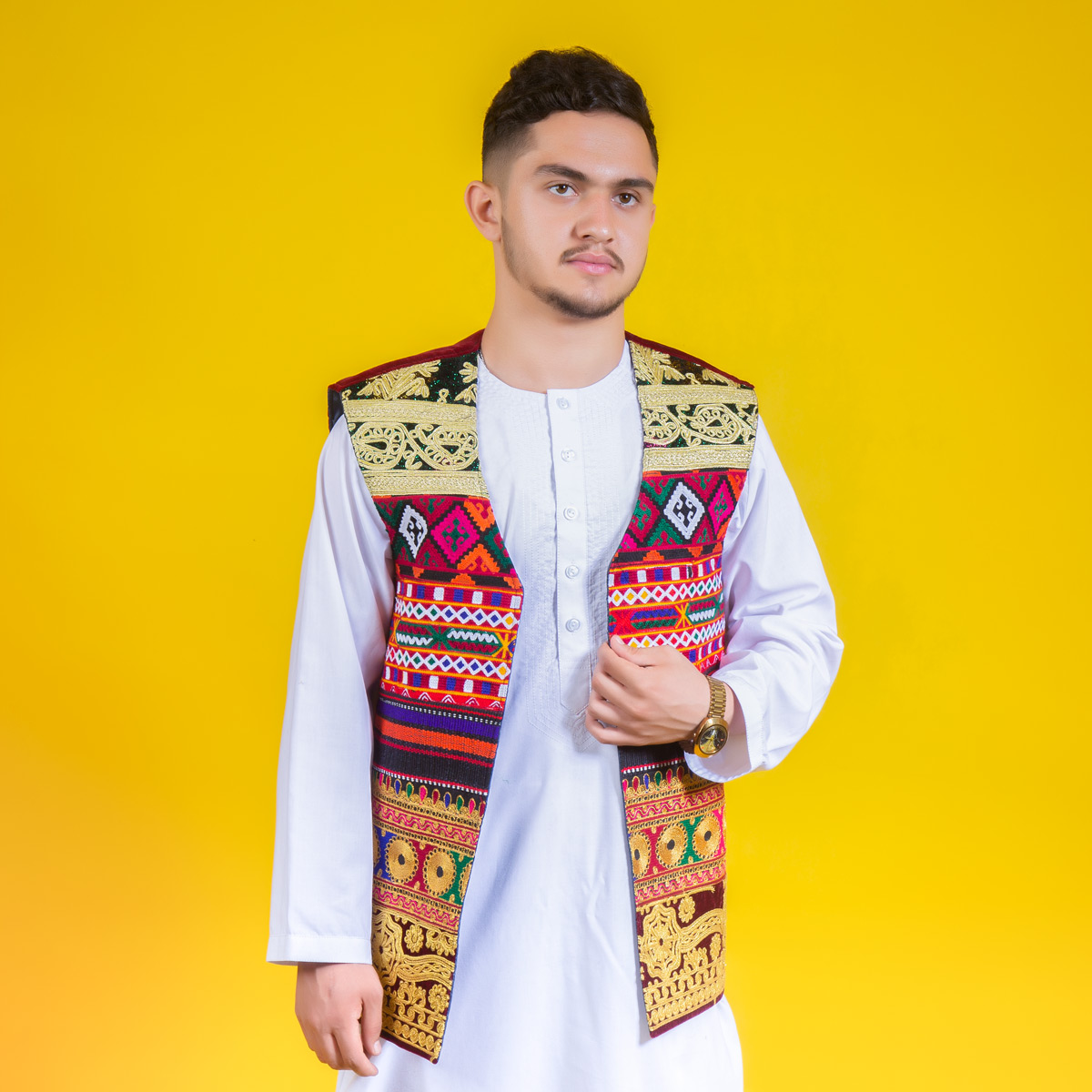 Afghan Men Waistcoat| Wedding Waistcoat for Men