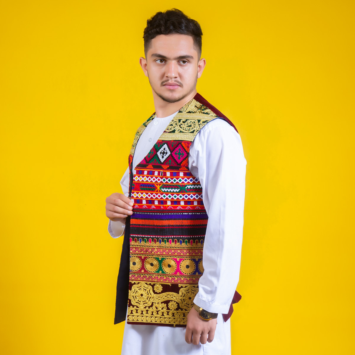 Afghan Men Waistcoat| Wedding Waistcoat for Men