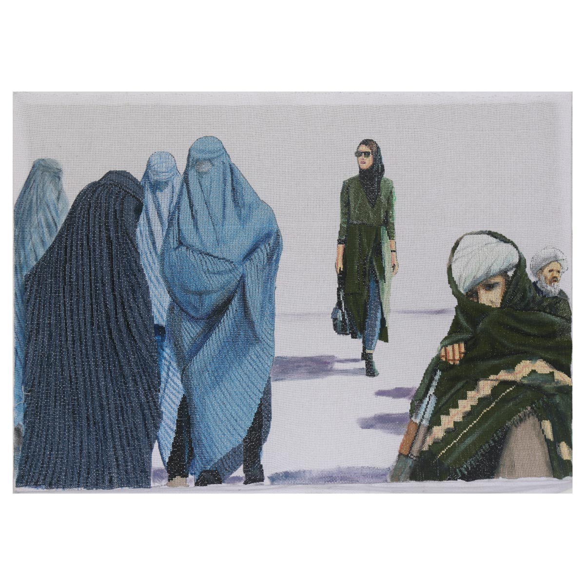 Afghan Women Needlework Art| Different Afghan Women Lifestyles Artwork