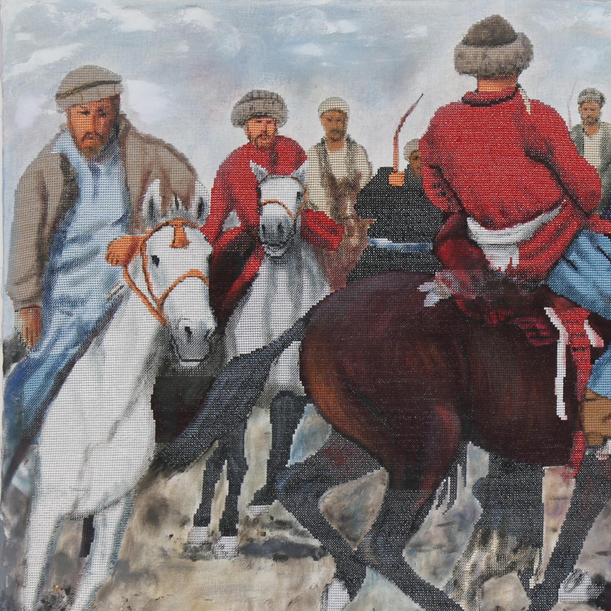 Buzkshi Artwork| Afghan Traditional Sport Art| Best Afghan Artwork