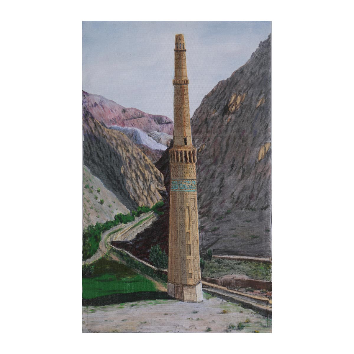 Minar Jaam Artwork| Ghor Historical Tower| Ancient Tower Artwork