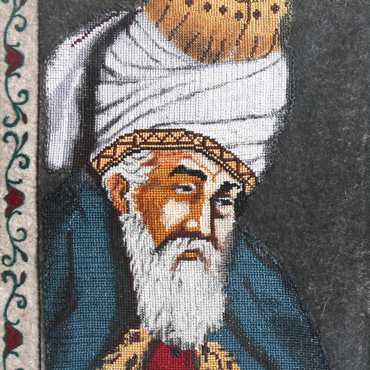 Mawlana e Balkh Artwork| Beautiful Artwork| Afghan Scholar Mawlana Painting