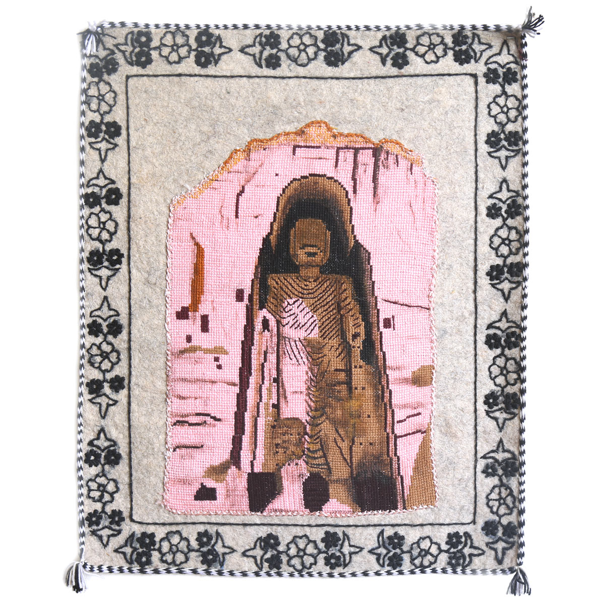 Bamiyan Oil Painting Artwork| Budha Sculptures View Artwork