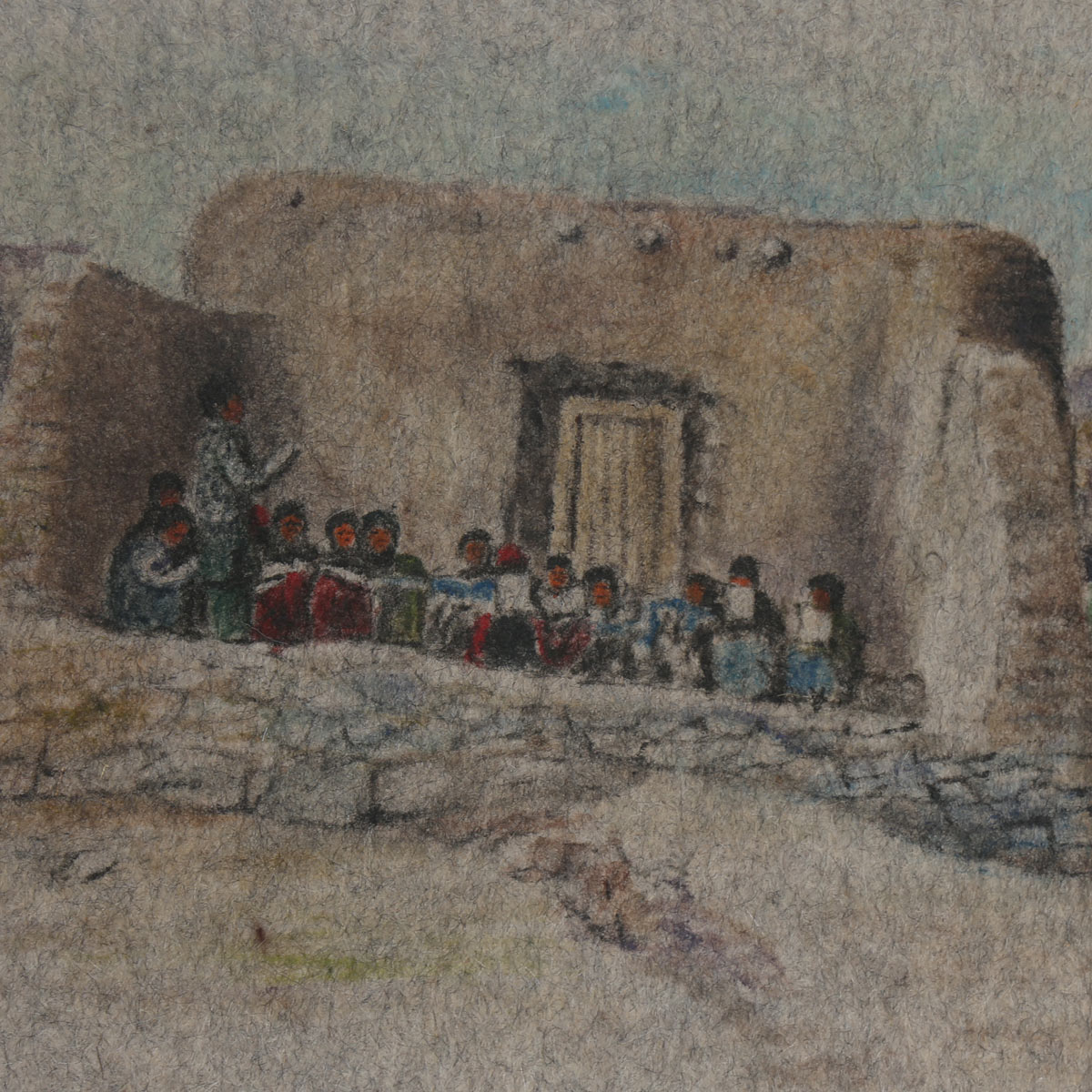 Village Kids Artwork|High Quality Artwork