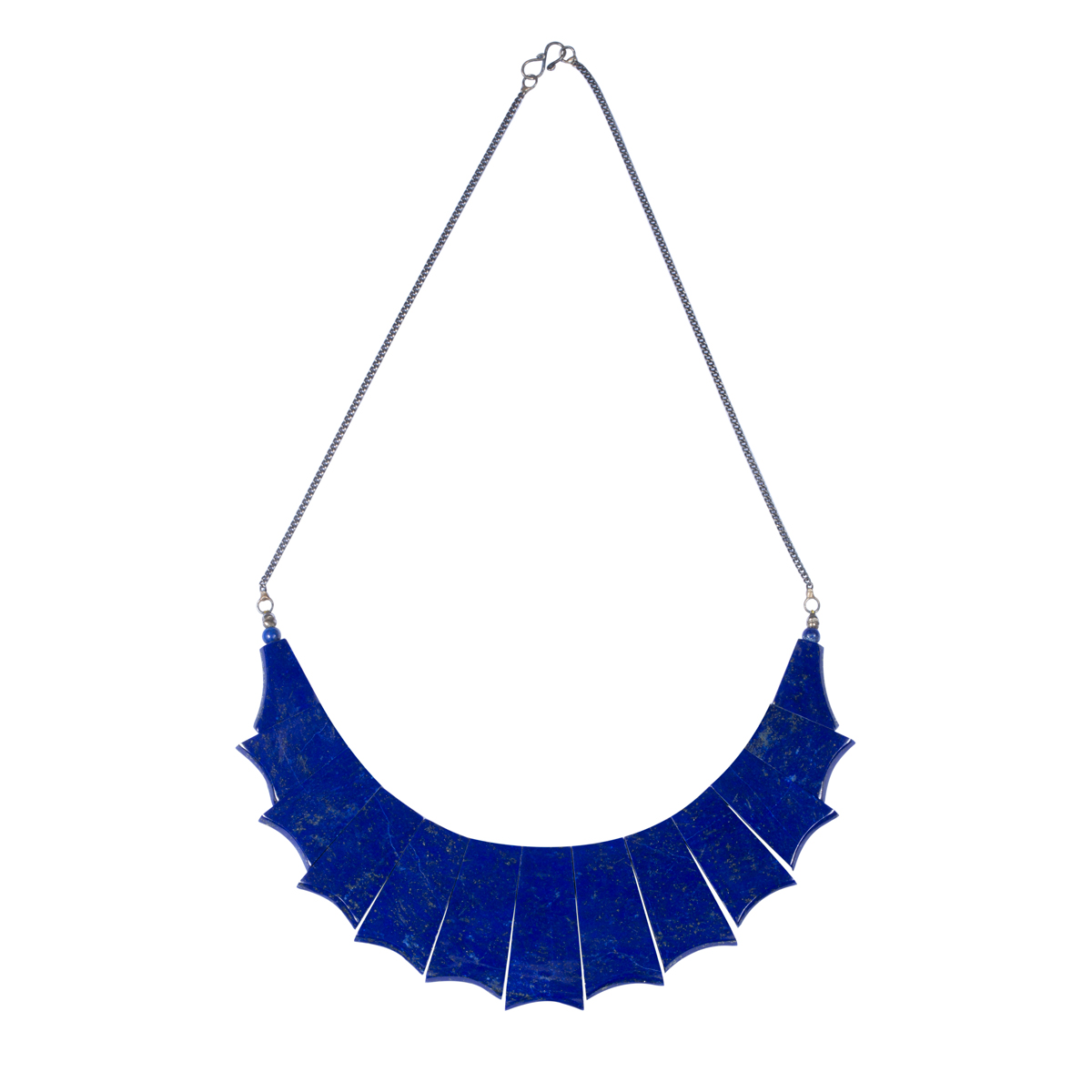 Lapis Statement Necklace | Choker Style Necklace