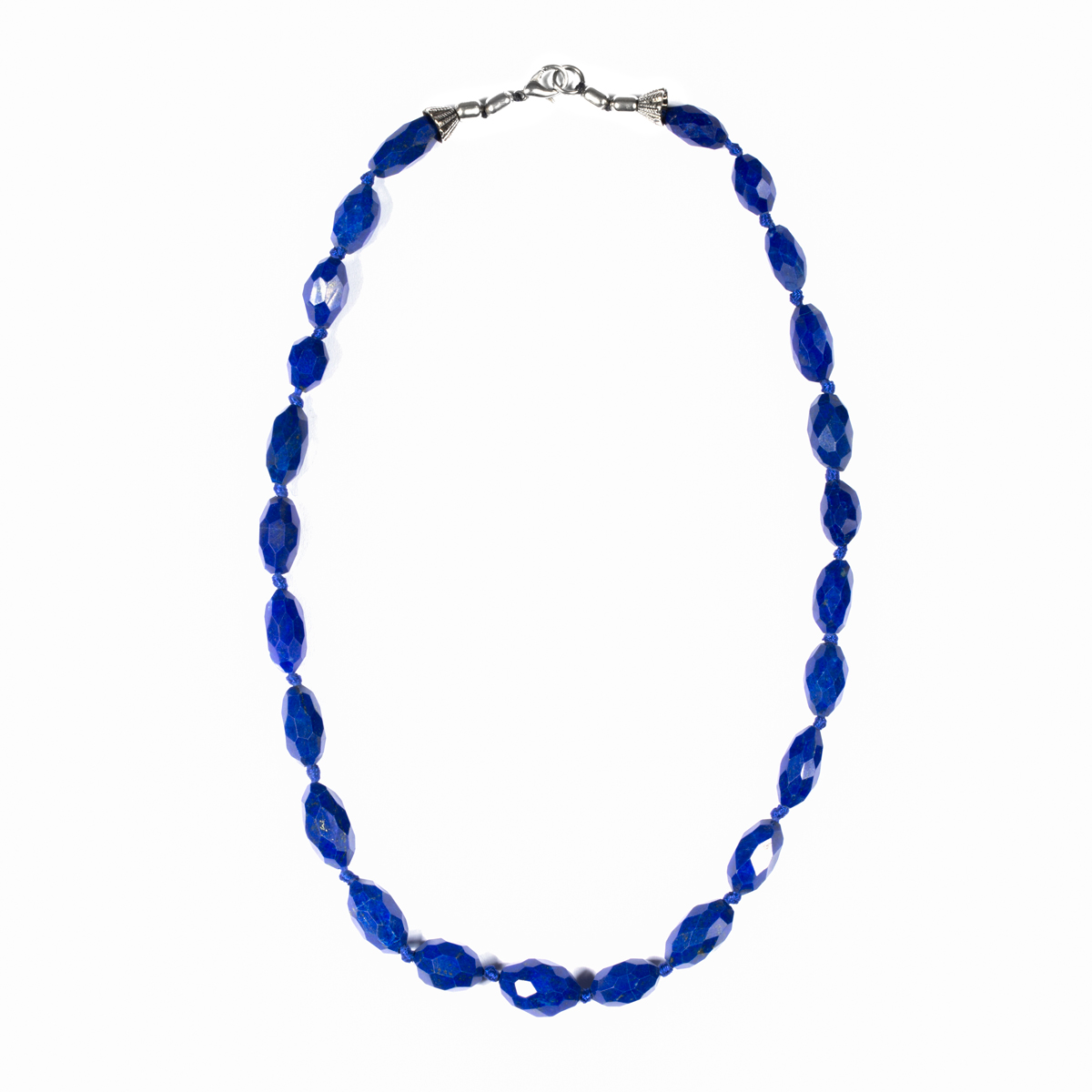 Lapis Lazuli Beaded Necklace | Beaded Choker Necklace