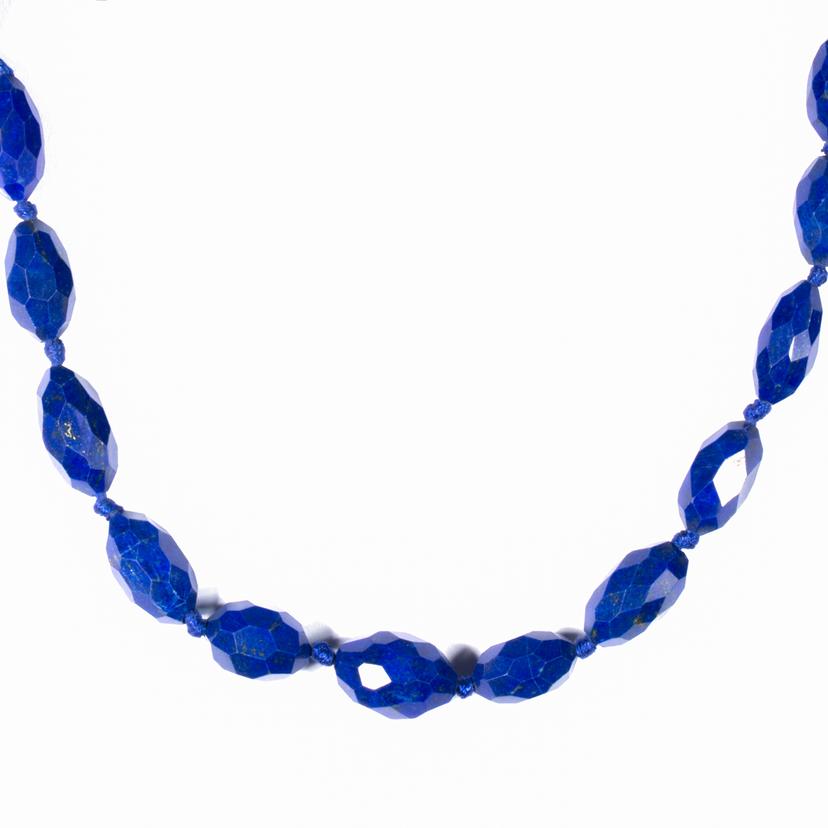 Lapis Lazuli Beaded Necklace | Beaded Choker Necklace