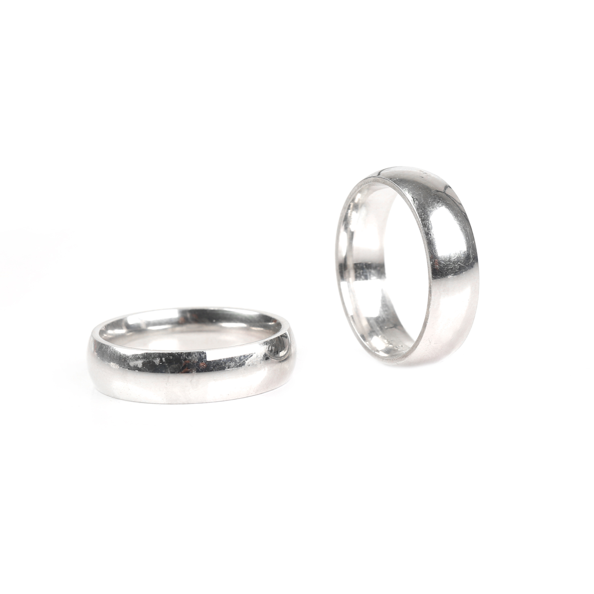 Silver Couple Engagement Rings | Classic Engagement Rings