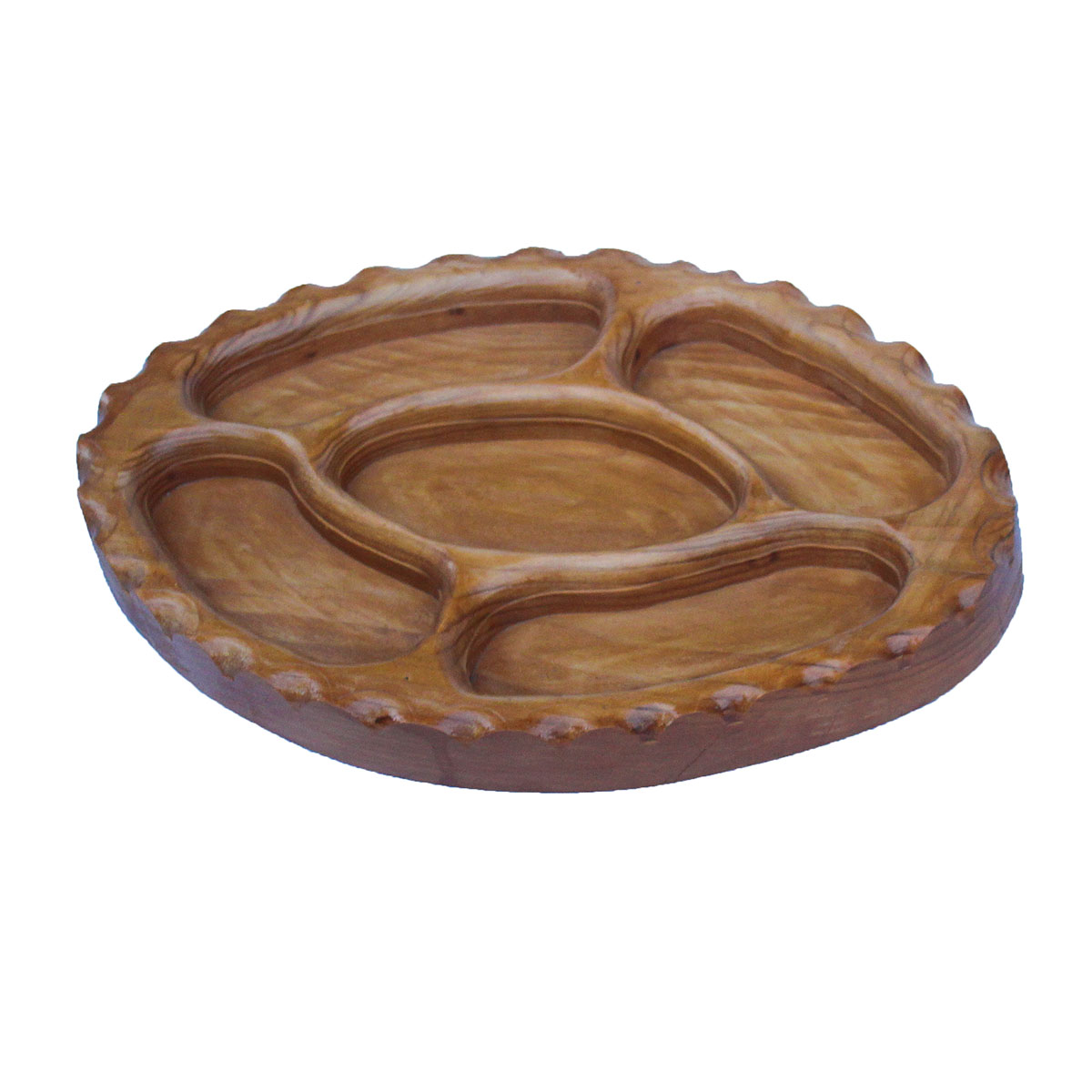 Dry Fruit Plate | Kunar Design wooden plate