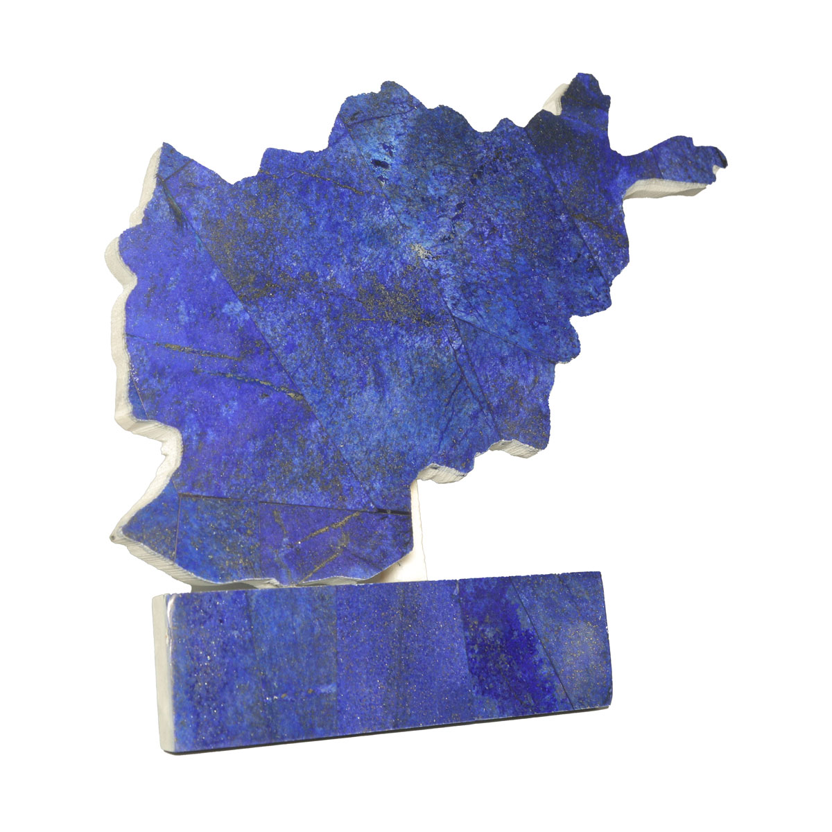 Lapis Stone Afghanistan Map | Afghanistan Map Decoration