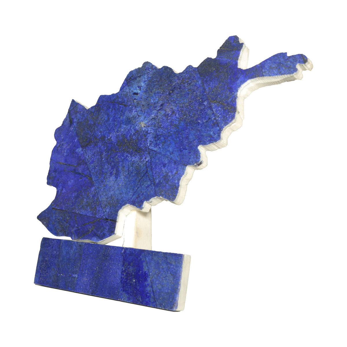 Lapis Stone Afghanistan Map | Afghanistan Map Decoration