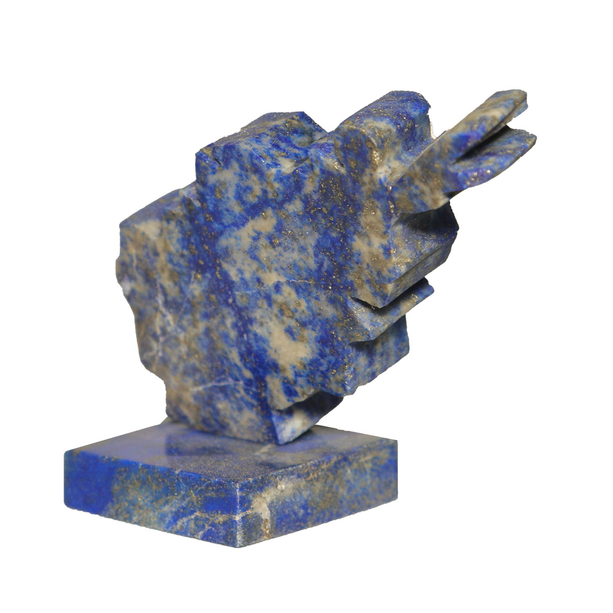 Afghanistan Map on Lapis Stone | Luxury Handmade Afghanistan Map Art