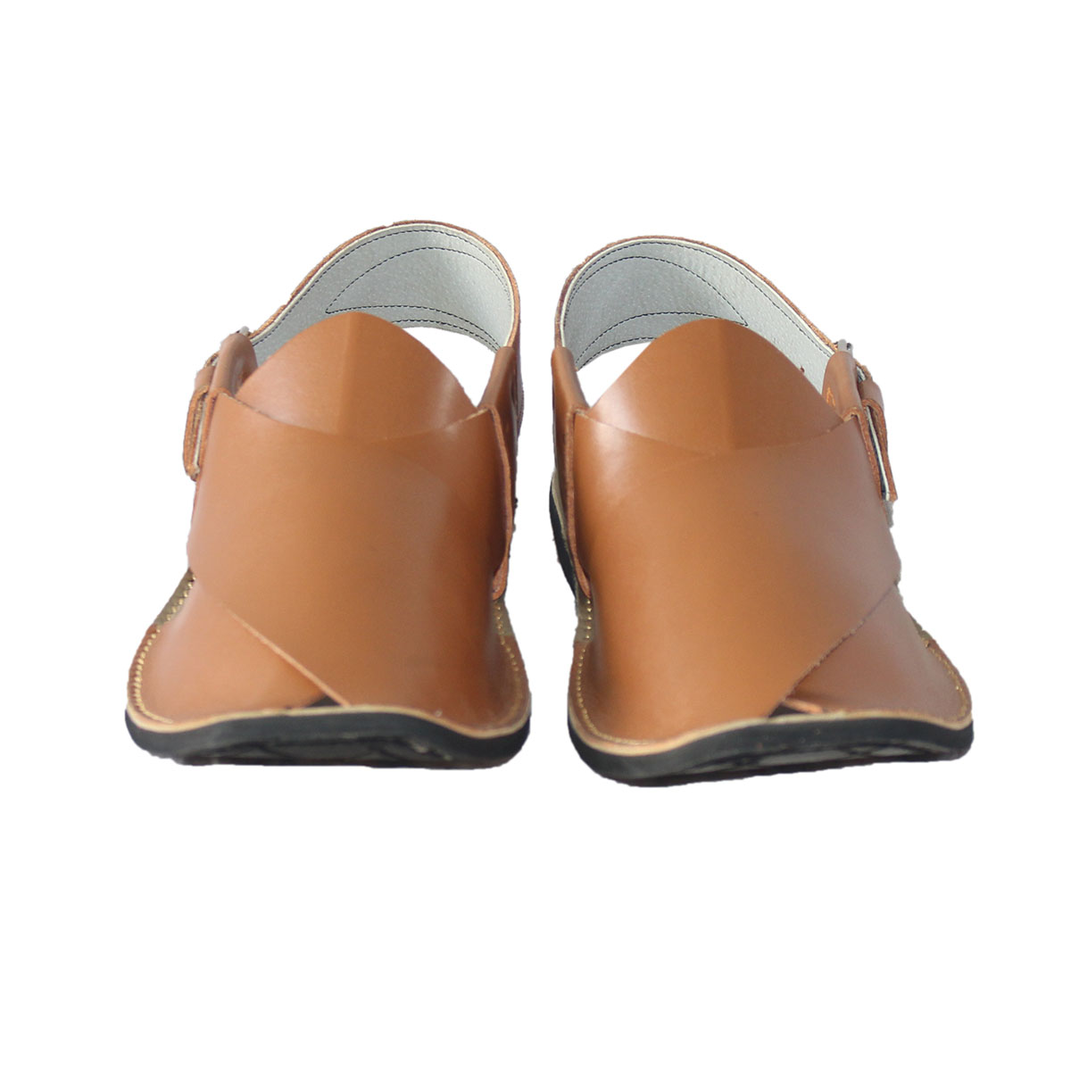 Light Brown Charsadwal Shoes | Kunar Handmade Traditional Chappal