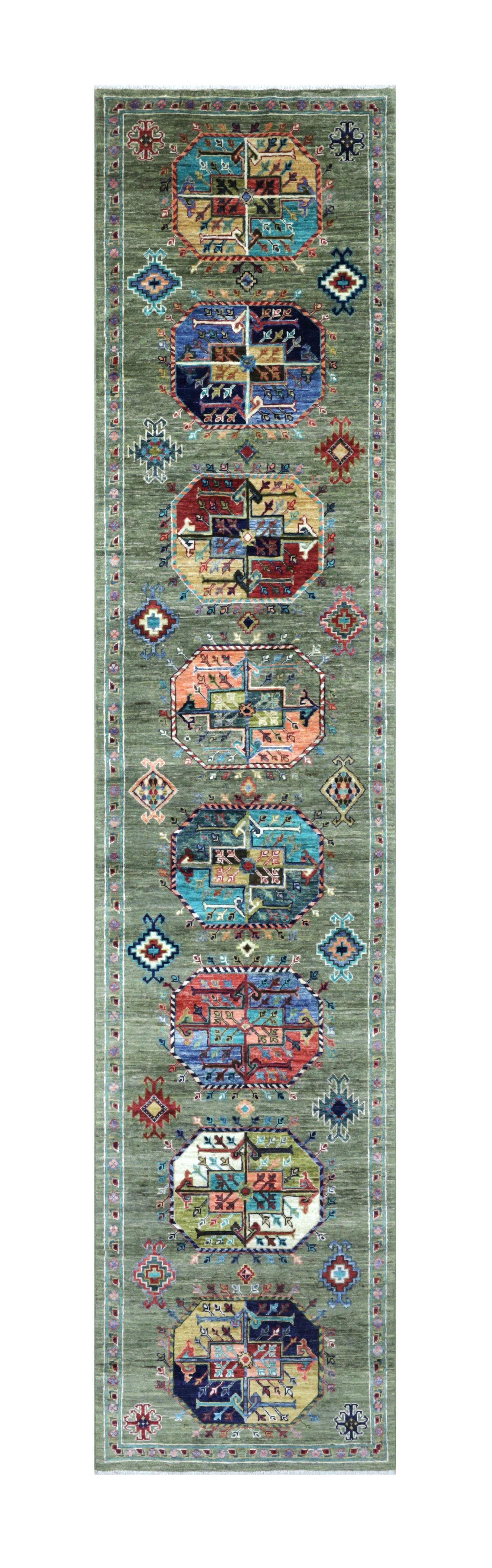 Handmade, Elephant Feet Afghan Knot Carpet, Original Handwoven Aseel Rugs, Carpets