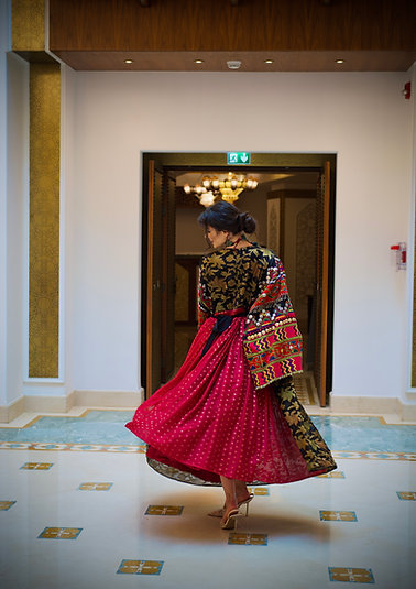 Hand-embroidery Nooristani Woven Jewels & Embellishments Dress