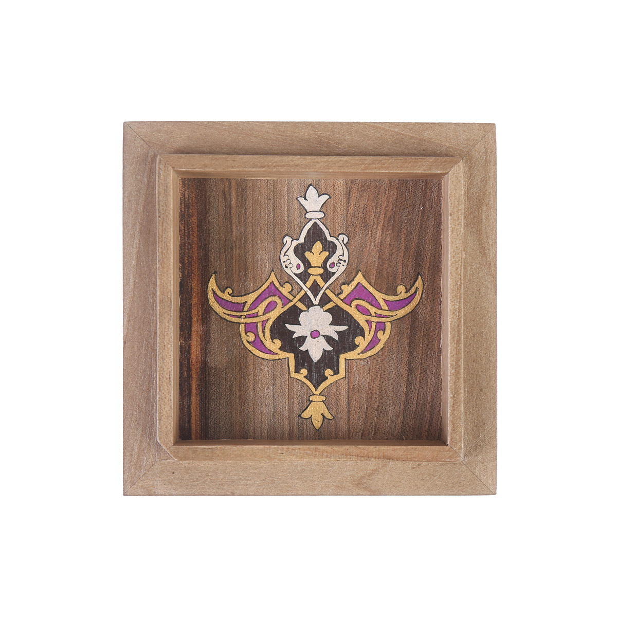 Nusristani Wooden Gift Box | Square Jewel box
