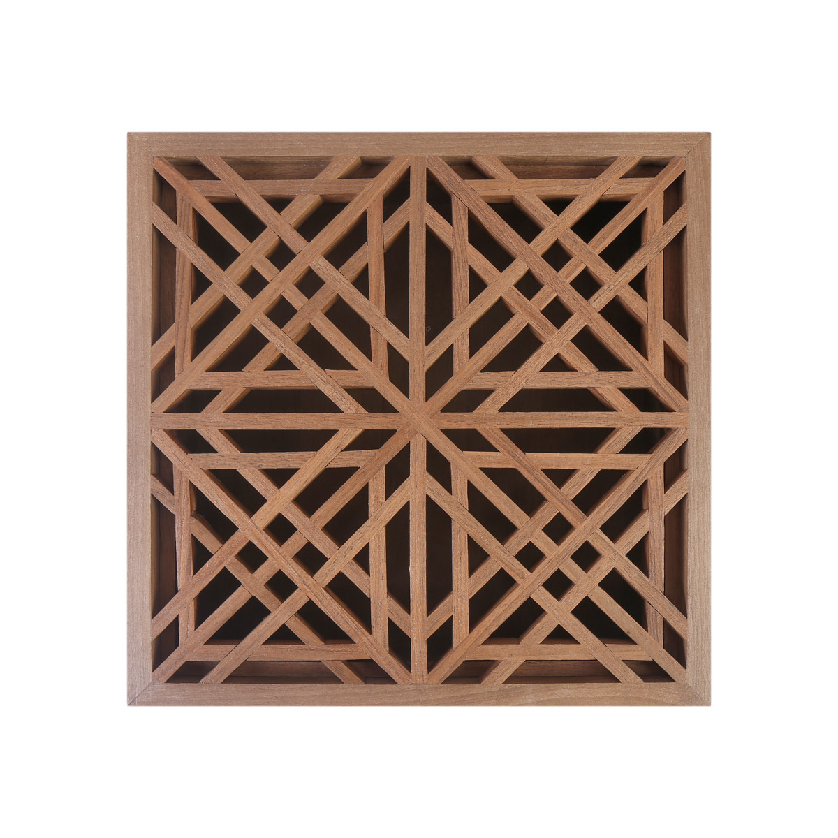 Walnut Jewelry Box | Square Nuristani Gift Box 