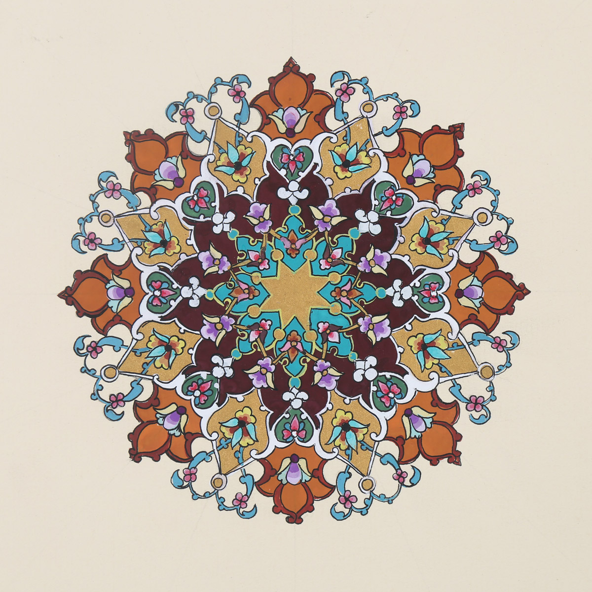Islamic Geometric Miniature Artwork