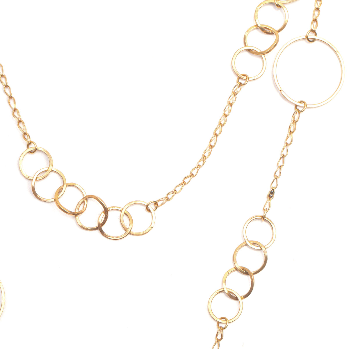 Bronze Double-Stranded Necklace | Chain Necklace 