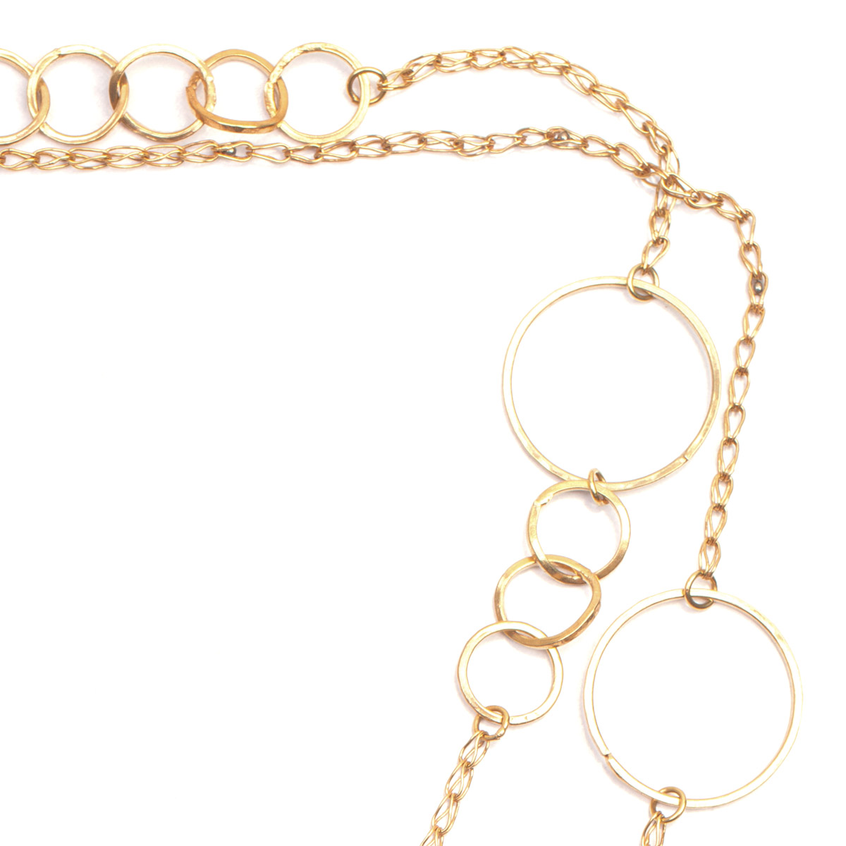 Bronze Double-Stranded Necklace | Chain Necklace 