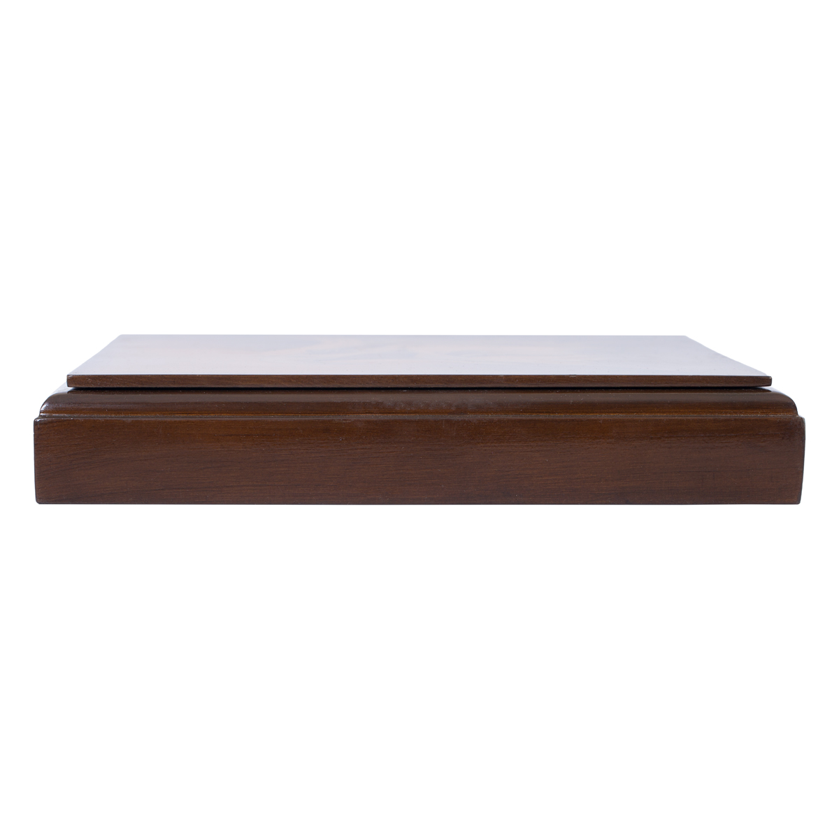 Eagle Painted Jewelry Box | Walnut Square Jewel Box
